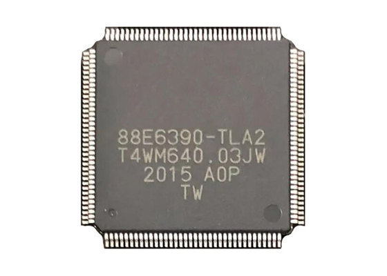 Integrated Circuit Chip 88E6390-A0-TLA2C000 Gigabit Ethernet Transceiver IC TQFP144