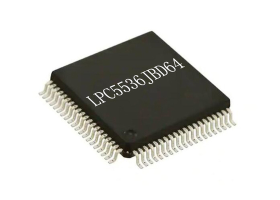 64TQFP LPC5536JBD64 Integrated Circuit Chip 150MHz 256KB Flash Microcontrollers Chip