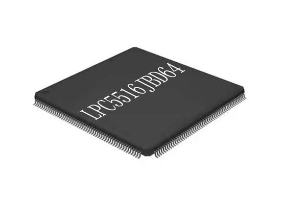 Single Core LPC5516JBD64 Integrated Circuit Chip 64HTQFP Microcontroller IC 150MHz