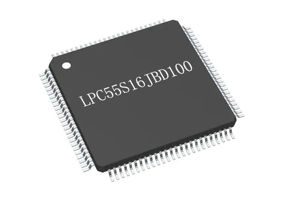 Integrated Circuit Chip LPC55S16JBD100 LQFP100 32Bit Microcontroller Chip 256KB