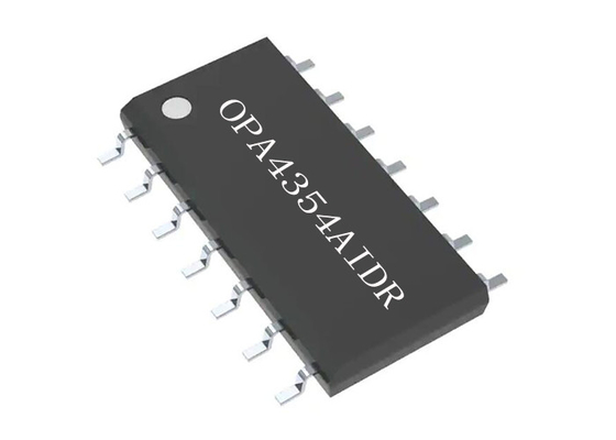 Integrated Circuit Chip OPA4354AIDR CMOS Operational Amplifiers IC 14SOIC 250MHz
