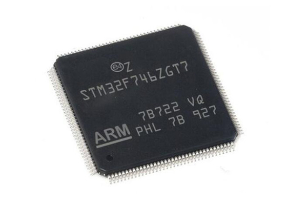 Microcontrollers IC STM32F746ZGT7 Microcontroller MCU 144LQFP High Performance MCUs