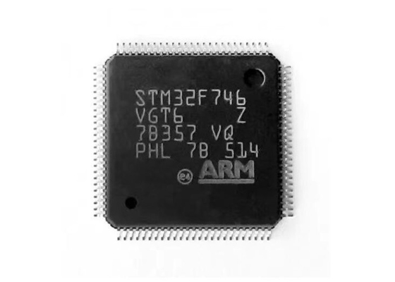 Single Core STM32F746VGT6 Microcontroller MCU 100LQFP 216MHz Microcontroller Chip