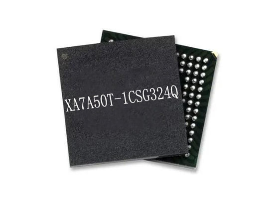 XA7A50T-1CSG324Q Artix-7 XA FPGA Chip with 264 GMACs Signal Processing, 12.5 ps Phase-Shift Timing, and Advanced AMS Technology