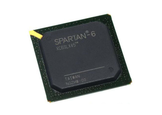 Field Programmable Gate Array XC6SLX45T-2CSG484I 484CSPBGA Spartan 6 LXT FPGA Chip