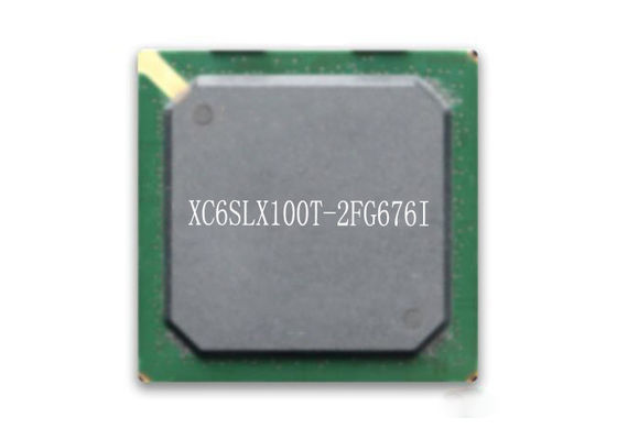 Spartan 6 FPGA Chip XC6SLX100T-2FG676I 676BGA Embedded Field Programmable Gate Array