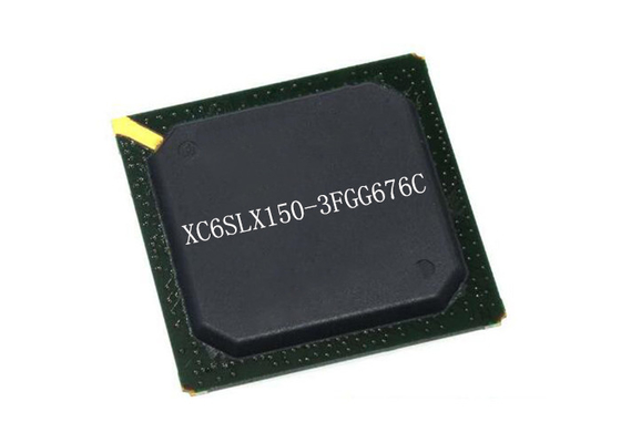 Integrated Circuit Chip XC6SLX150-3FGG676C Spartan 6 LX Field Programmable Gate Array