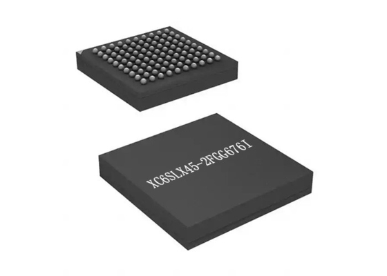 Chip Integrated Circuit XC6SLX45-2FGG676I Embedded Field Programmable Gate Array IC