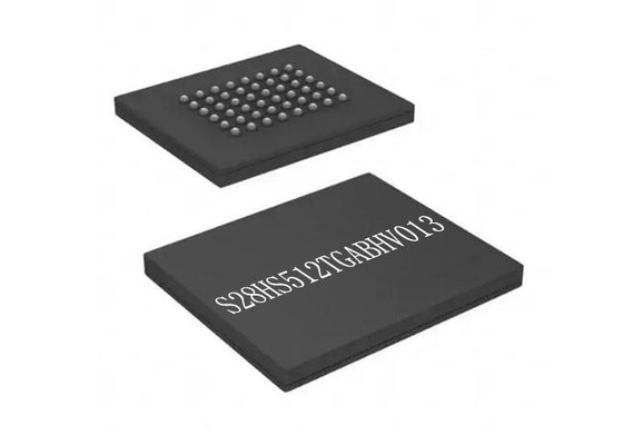 High Speed CMOS S28HS512TGABHV013 FLASH NOR Memory IC 24FBGA Integrated Circuit Chip