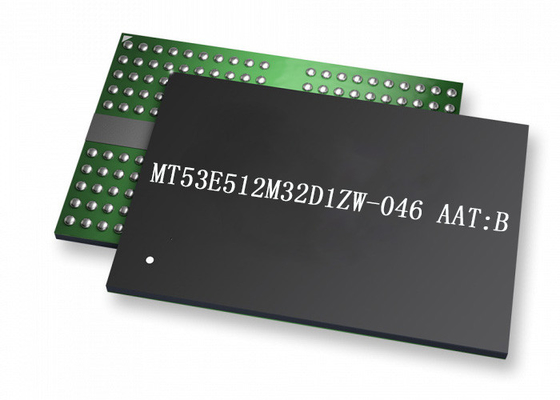 ICs Chip MT53E512M32D1ZW-046 AAT:B 16Gbit SDRAM-Mobile LPDDR4X Memory IC
