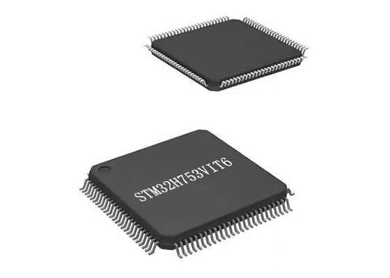 ARM Cortex Microcontroller IC STM32H753VIT6 480MHz 100-LQFP Surface Mount