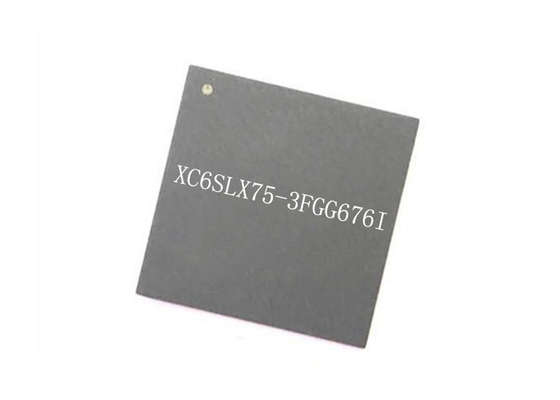 Integrated Circuit Chip XC6SLX75-3FGG676I Field Programmable Gate Array 676FBGA