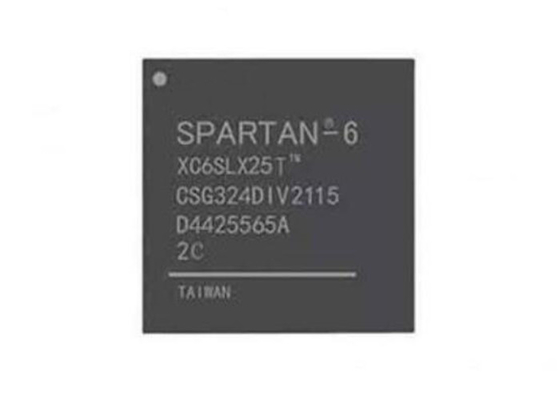 Integrated Circuit Chip XC6SLX25-2CSG324I Field Programmable Gate Array 324CSPBGA