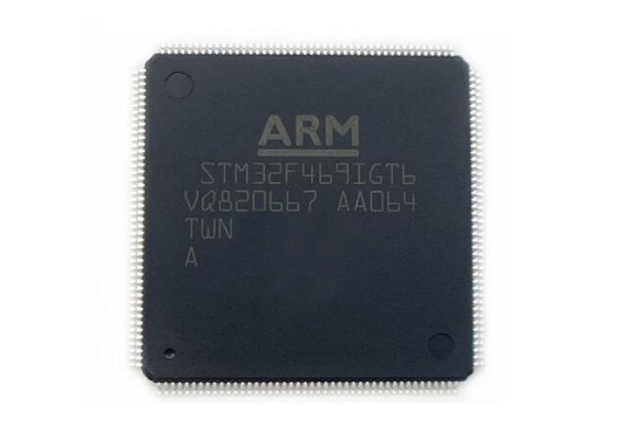 IC Chip 176LQFP STM32F469IGT6 Arm 32Bit Cortex-M4 CPU 180MHz Microcontroller MCU