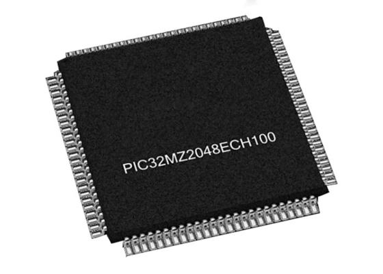 200MHz Microcontroller MCU PIC32MZ2048ECH100-I/PF 32Bit Microcontrollers Chip 100TQFP