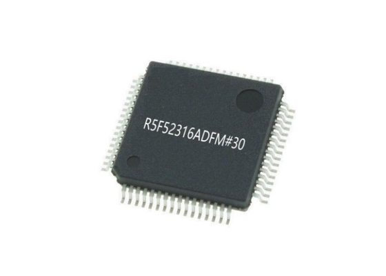 Microcontroller MCU R5F52316ADFM#30 256KB 32-bit RXv2 CPU Core 64-LFQFP
