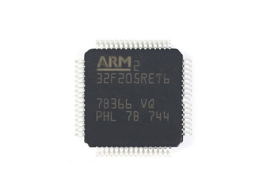 Microcontroller MCU IC STM32F205RET6 FLASH 64-LQFP Package Surface Mount