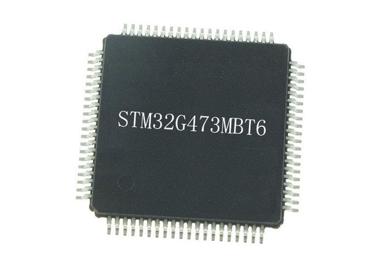 ARM Cortex-M4 Embedded Microcontrollers IC STM32G473MBT6 80-LQFP Package