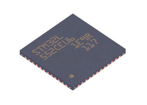 48-UFQFPN Microcontroller MCU STM32L552CEU6 512KB Flash Microcontroller Chip