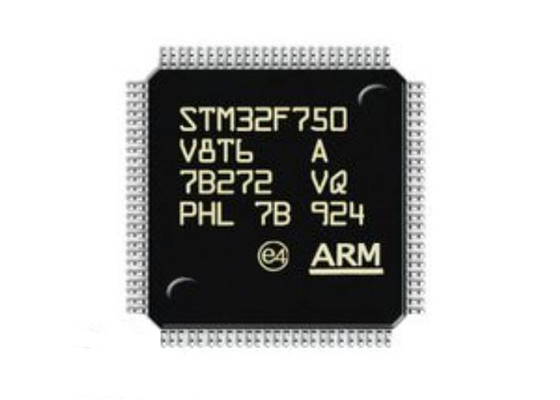 STM32F750V8T6 Microcontroller MCU ARM Cortex-M7 100LQFP Microcontroller Chip