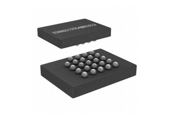 Electronic Integrated Circuits S26HS512TGABHI013 Memory IC 512Mbit 24-FBGA