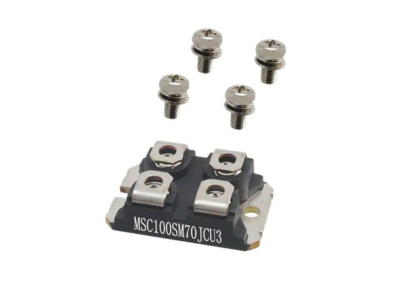 Automotive IGBT Modules MSC100SM70JCU3 N-Channel IGBT Silicon Carbide Modules 	365W