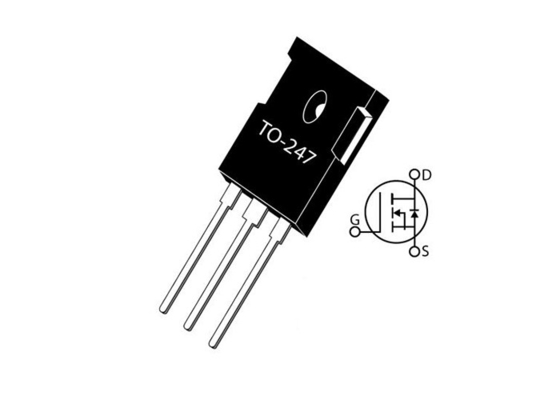 Integrated Circuit Chip MSC017SMA120B Silicon Carbide N-Channel Power MOSFET TO-247-3