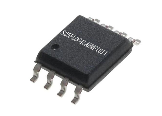 108MHz FLASH NOR Memory IC S25FL064LABMFI011 8-SOIC Integrated Circuit Chip 64Mbit