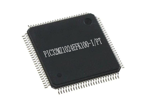 32Bit Microcontrollers Chip PIC32MZ1024EFK100-I/PT TQFP100 Integrated Circuit Chip