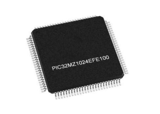 Microcontroller IC PIC32MZ1024EFE100-I/PT 32Bit Single Core MCU 100-TQFP 200MHz