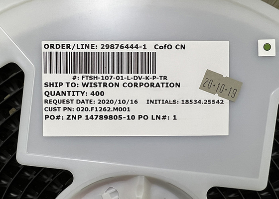 FTSH-107-01-L-DV-K-P-TR IC Chip 14 Position Surface Mount Header Connector