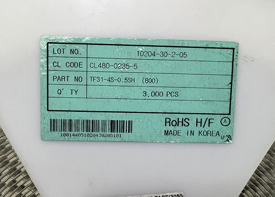 TF31-4S-0.5SH Integrated Circuit Chip Flat Flexible Connector Assemblies