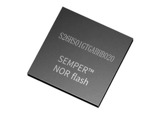 Memory Chip S26HS01GTGABHB020 Integrated Circuit Chip 1Gbit NOR Flash Memory IC