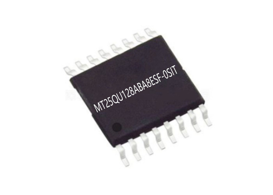 Integrated Circuit Chip MT25QU128ABA8ESF-0SIT NOR Flash Memory SLC 32MX4 SOIC