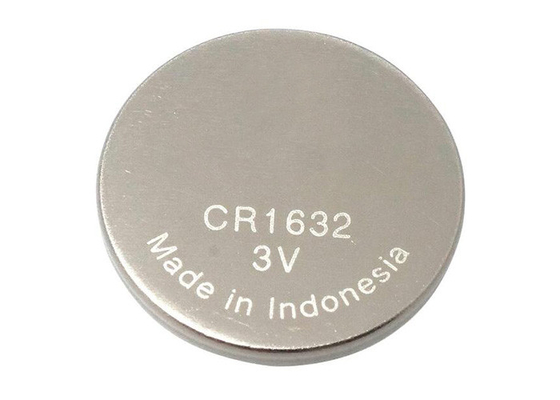 140mAh CR1632 16.0mm Lithium Manganese Dioxide , 3V Battery Non-Rechargeable