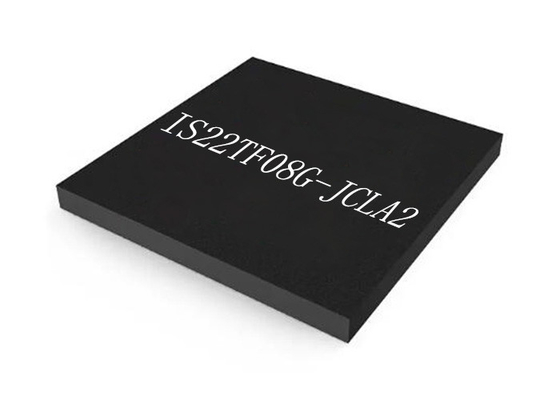 Integrated Circuit Chip IS22TF08G-JCLA2 8GB eMMC 5.1 Interface 153-VFBGA Memory IC