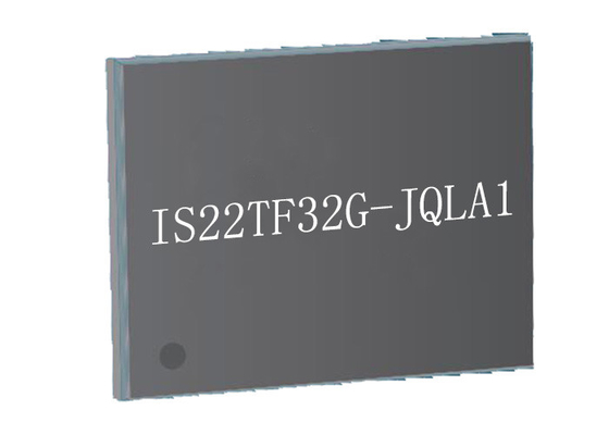 100-LFBGA IS22TF32G-JQLA1 eMMC Flash Memory Chip 200MHz Integrated Circuit Chip