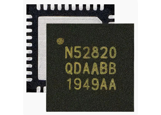 2.4GHz 40-VFQFN BT IC NRF52820-QDAA-R7 RF Transceiver IC Surface Mount