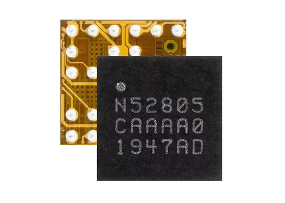 BT Low Energy IC NRF52805-CAAA-R7 2.4GHz 2Mbps RF Transceiver IC Surface Mount