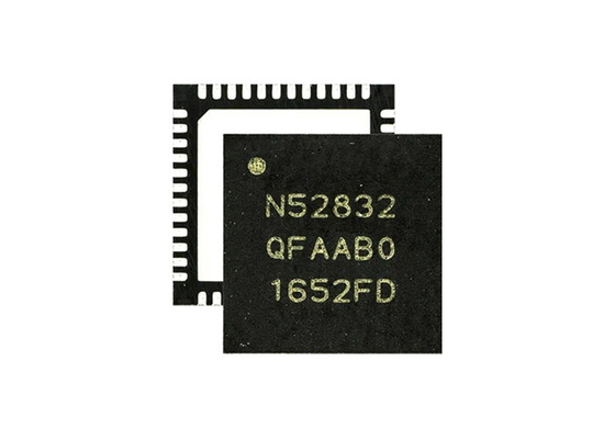RF Transceiver BT IC 2.4GHz 48-VFQFN NRF52832-QFAA-G-R7 Multicore System