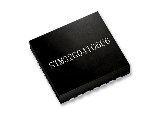 Single Core STM32G041G6U6 Microcontrollers Chips ARM Cortex-M0+ 28-UFQFN