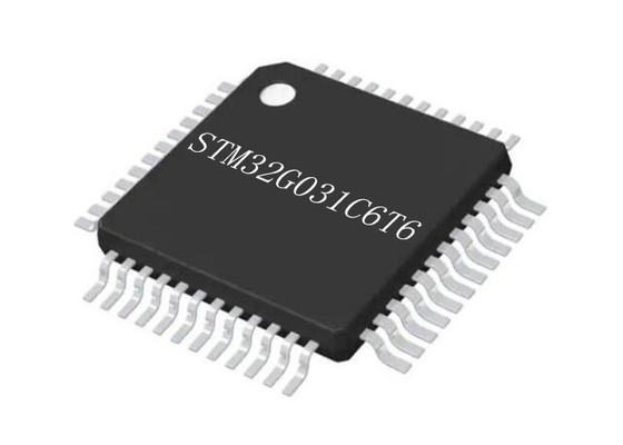 32Bit Single Core Microcontrollers Chip STM32G031C6T6 48-LQFP Microcontroller MCU