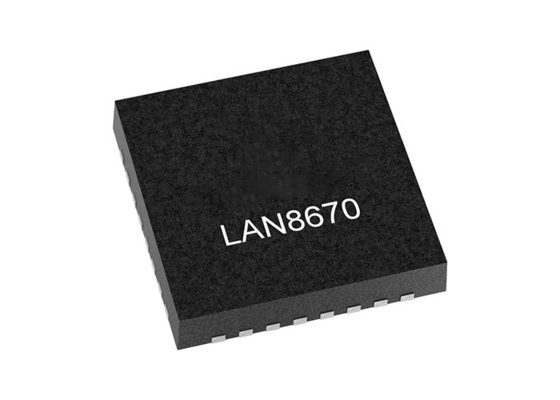 Integrated Circuit Chip LAN8670B1-E/LMX Ethernet PHY Transceiver IC 32-VQFN