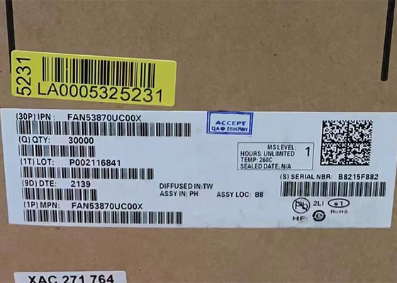 FAN53870UC00X 20-XFBGA Integrated Circuit Chip Low Iq Power Management Chips