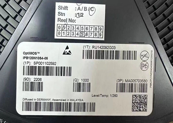 IPB120N10S4-05 Integrated Circuit Chip N-Channel Transistors TO-263-3 Surface Mount