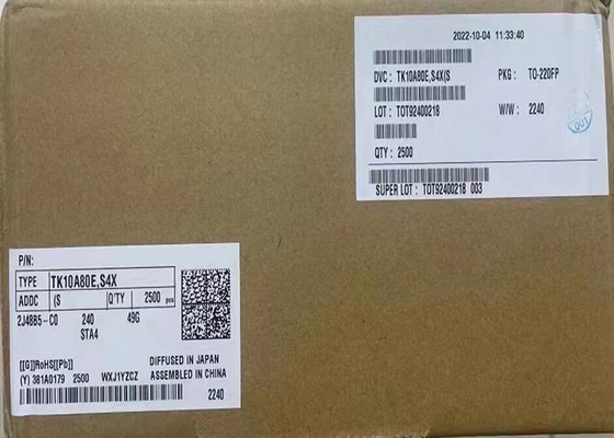 Integrated Circuit Chip TK10A80E N-Channel MOSFETs 800 V 10A Transistors
