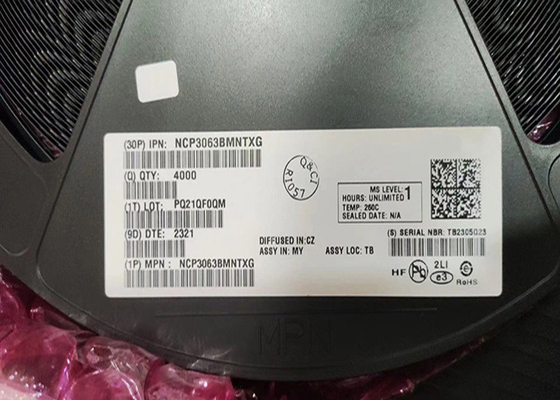 Power Management IC NCP3063BMNTXG 1.5 A Switching Regulators 8-VDFN Surface Mount