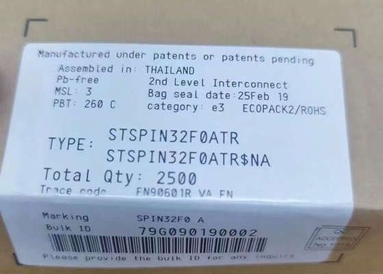 STSPIN32F0ATR Advanced BLDC Controller With Embedded MCU Microcontrollers