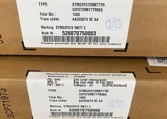 STM32F072R8T7 32-Bit Single-Core 48MHz 64KB Embedded Microcontroller IC