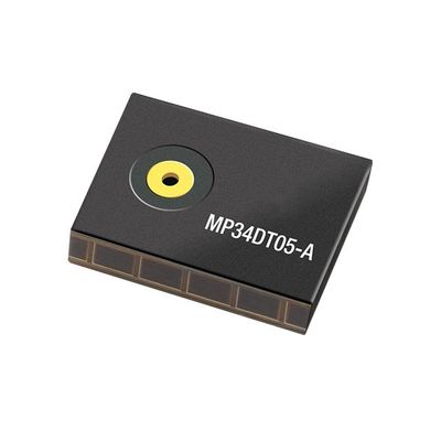 MP34DT05TR-A Ultra-Compact Omnidirectional Digital MEMS Microphone Sensor IC